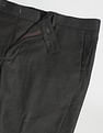 Arrow Hudson Tailored Fit Heathered Formal Trousers