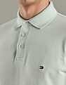 Tommy Hilfiger Solid Slim-Fit Cotton Polo T-Shirt