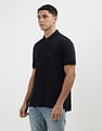 Tommy Hilfiger Pure Cotton Zipper Polo Shirt