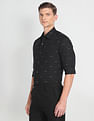 Arrow Self Design Sateen Shirt