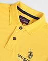 U.S. Polo Assn. Denim Co. Solid Muscle Fit Polo Shirt