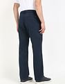 Tommy Hilfiger Kids Navy Solid Trousers for Professional Style