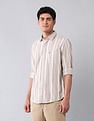 U.S. Polo Assn. Denim Co. Vertical Striped Pure Cotton Shirt