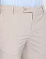 Arrow Geometric Dobby Smart Flex Formal Trousers