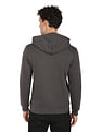 Flying Machine Heathered Hooded Sweatshirt