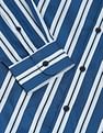 Flying Machine Vertical Striped Satin Shirt