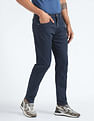 Flying Machine Slash Slim Tapered Fit Rinsed Jeans