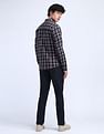 Flying Machine Slash Slim Tapered Fit Jeans