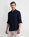 U.S. Polo Assn. Denim Co. Solid Slim Fit Shirt