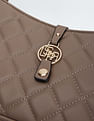 U.S. Polo Assn. Women Quilted Monogram Baguette Bag