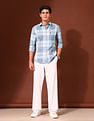 U.S. Polo Assn. Plaid Checked Pure Cotton Shirt