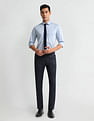 Arrow Solid Dobby Trousers