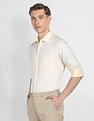 Arrow Geometric Pattern Dobby Shirt
