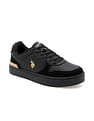 U.S. Polo Assn. Women Textured Ingrid Sneakers