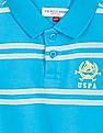 U.S. Polo Assn. Kids Pique Striped Polo Shirt