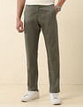 U.S. Polo Assn. Textured Riley Straight Fit Trousers