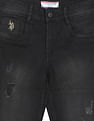 U.S. Polo Assn. Kids Boys Lightly Distressed Skinny Fit Jeans
