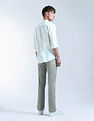 Flying Machine F-Jango Straight Fit Dobby Trousers
