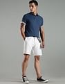 Tommy Hilfiger Solid Regular Fit Cotton Polo T-Shirt