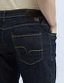 Flying Machine Slash Slim Tapered Rinsed Jeans