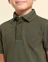 U.S. Polo Assn. Kids Boys Solid Regular Fit Polo Shirt