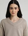 Calvin Klein Jeans Embro Badge V Neck Sweater