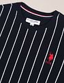 U.S. Polo Assn. Vertical Stripe Cotton T-Shirt