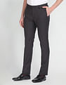 Arrow Solid Dobby Formal Trousers