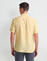 Arrow Sports Linen Blend Heathered Shirt