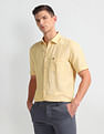 Arrow Sports Linen Blend Heathered Shirt