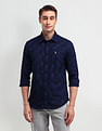 U.S. Polo Assn. Denim Co. Slim Fit Geometric Shirt