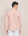 U.S. Polo Assn. Spread Collar Plaid Shirt