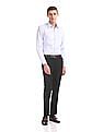 USPA Tailored Tailored Regular Fit Solid Shirt