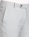 Arrow Tailored Regular Fit Dobby Formal Trousers