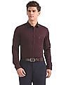 USPA Tailored Slim Fit Paisley Print Shirt