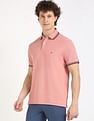 Tommy Hilfiger Solid Regular-Fit Cotton Polo Shirt