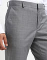 Tommy Hilfiger Regular-Fit Solid Mid-Rise Trouser