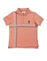 U.S. Polo Assn. Kids Boys Zipper Polo Shirt