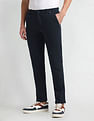 Arrow Sports Mid Rise Smart Flex Trousers