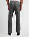 Arrow Solid Twill Slim Fit Trousers