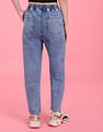 Flying Machine Women High Rise Acid Wash Jogger Jeans