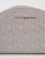 Tommy Hilfiger Logo Brown Pu Sling Bag