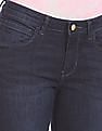 U.S. Polo Assn. Women Skinny Fit Cotton Stretch Dark Wash Jeans