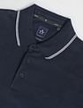 Arrow Long Sleeve Patterned Knit Polo Shirt