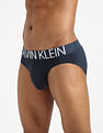 Calvin Klein Underwear Mens Solid Blue Briefs