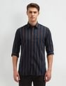 Arrow Sport Vertical Striped Slim Fit Shirt