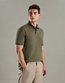 Tommy Hilfiger Solid Regular-Fit Cotton Polo T-Shirt