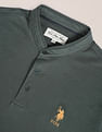 U.S. Polo Assn. Mandarin Collar Luxury Polo Shirt