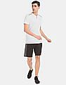 Calvin Klein Men White Solid Henley T-Shirt
