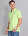 AD by Arvind Cotton Slim Fit Polo Shirt